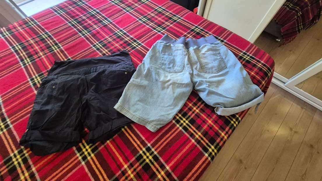 hamile şort 2 adet 42 beden - Görsel 4