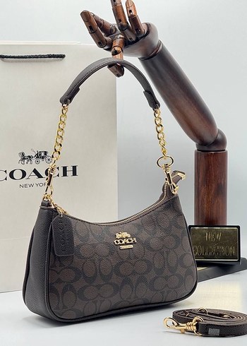 Zincir Detaylı Siyah Deri Kadın Çanta - Görsel 9