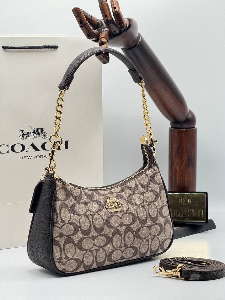 Zincir Detaylı Siyah Deri Kadın Çanta - Görsel 5