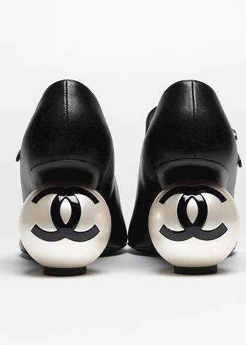 Beyaz Tokalı Topuklu Kadın Ayakkabı - Görsel 5