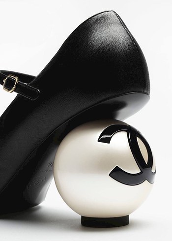 Beyaz Tokalı Topuklu Kadın Ayakkabı - Görsel 6