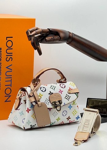Louis Vuitton Kahverengi Deri Kadın Çanta - Görsel 3