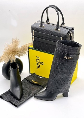 Hermes & Fendi & Guess çizme - Görsel 10