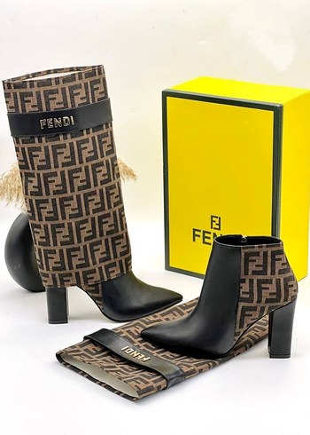 Hermes & Fendi & Guess çizme - Görsel 11