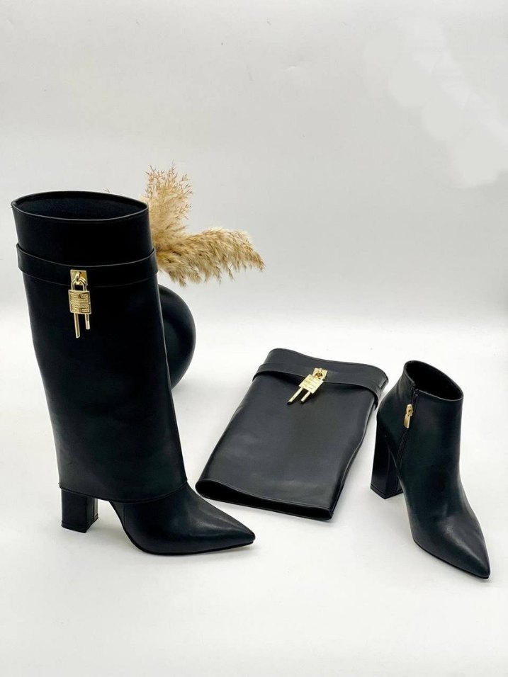 Hermes & Fendi & Guess çizme - Görsel 3