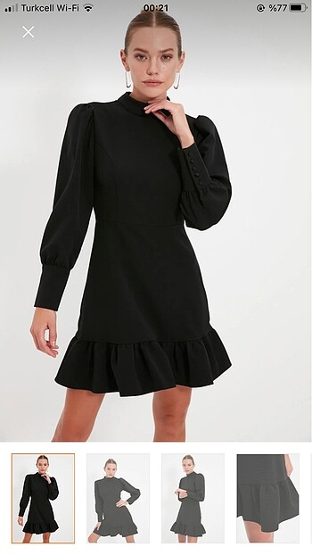 Trendyol elbise - Görsel 2