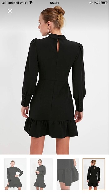 Trendyol elbise - Görsel 4