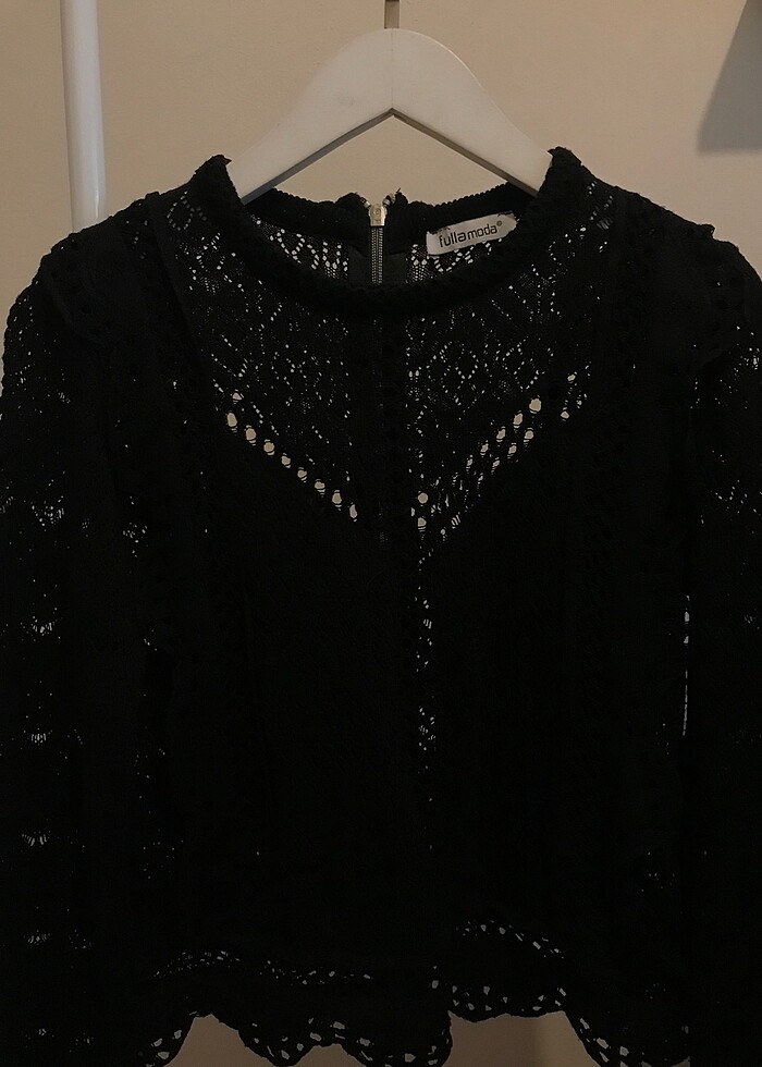 Siyah bluz - Görsel 2