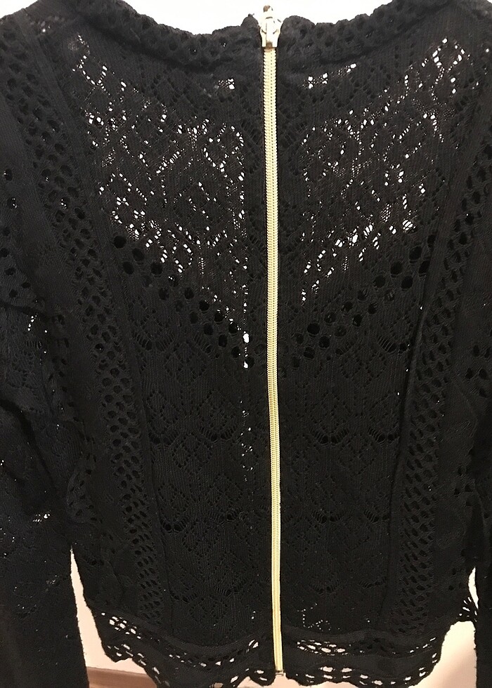 Siyah bluz - Görsel 4