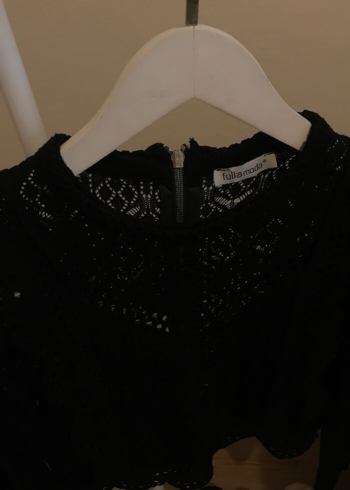 Siyah bluz - Görsel 3