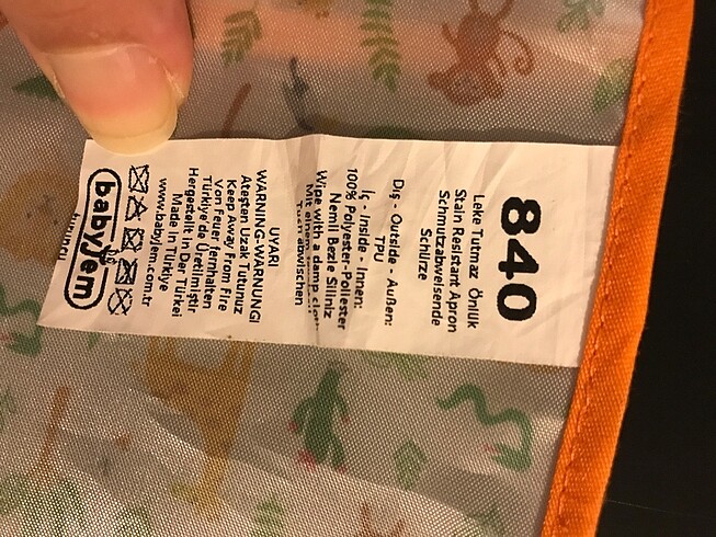 Babyjem mama önlüğü - Görsel 5