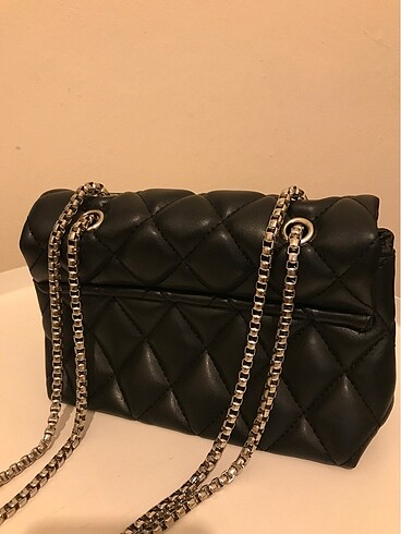 Siyah kol çantası - Görsel 5