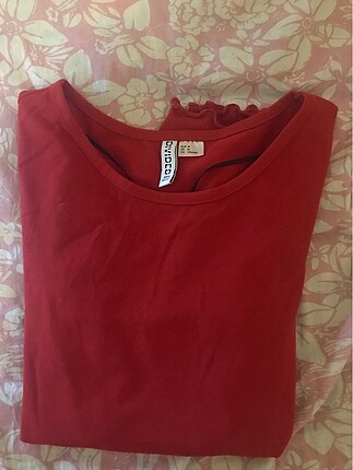 Kırmızı bluz H&M