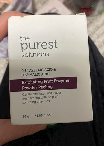 The Purest Solutions Peeling