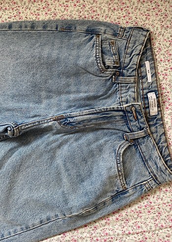 36 Beden Bershka mom jean