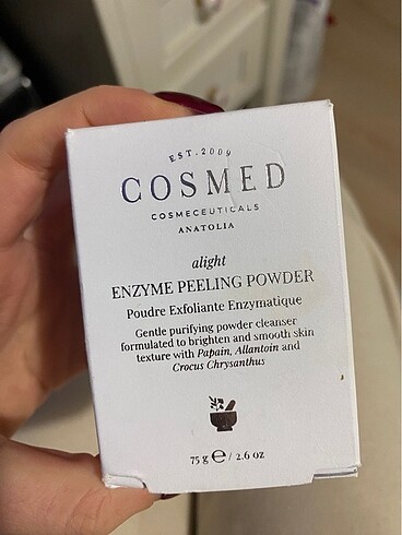 Cosmed enzyme peeling