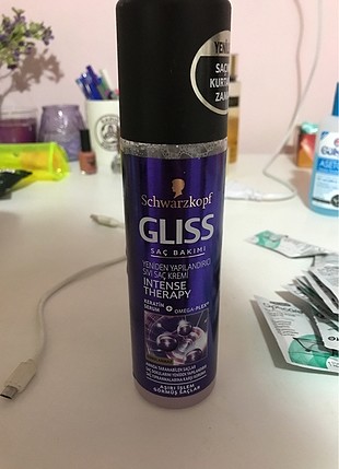Gliss sıvı sac kremi ve tonik