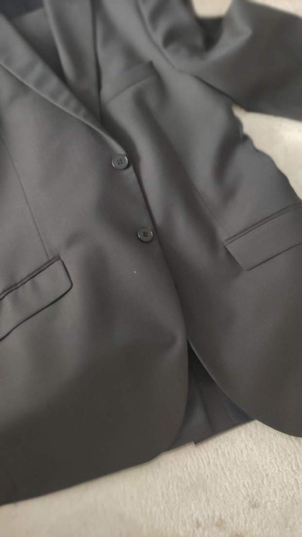 Siyah Erkek Regular Fit Ceket - Görsel 4