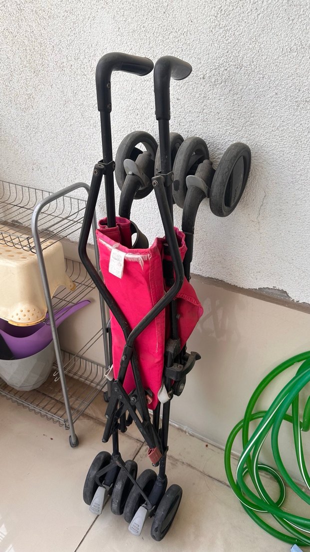 CHİCCO Koyu Pembe Bebek Arabası - Görsel 3