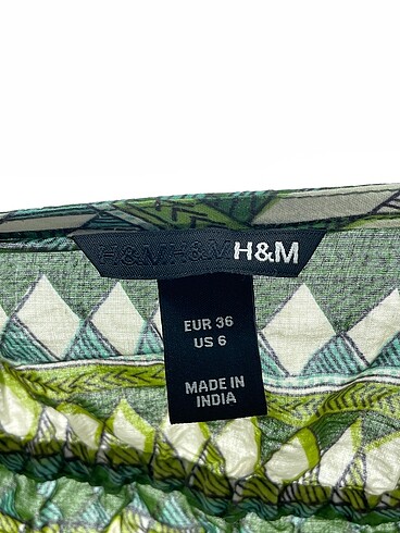36 Beden yeşil Renk H&M Bluz %70 İndirimli.