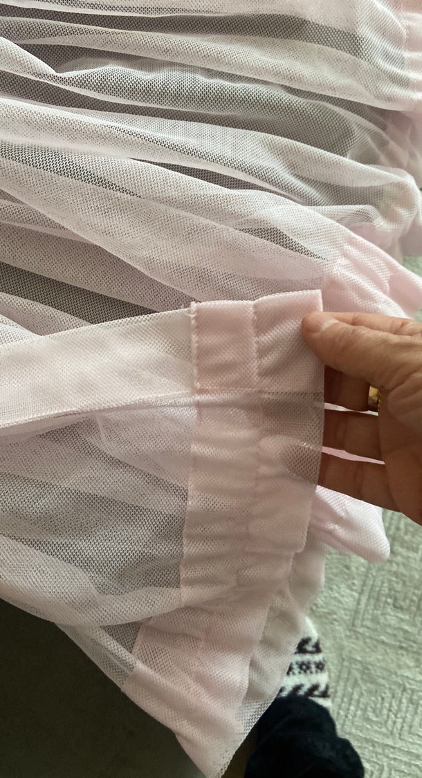 Bohem Pembe Pastel Tül Perde - Görsel 5