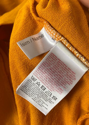 Sarı Kapüşonlu Erkek Çocuk Sweatshirt - Görsel 5