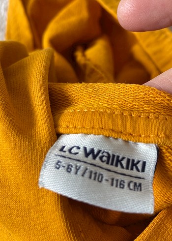 Sarı Kapüşonlu Erkek Çocuk Sweatshirt - Görsel 3