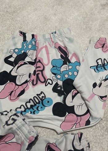 Kız Çocuk Baskılı Rahat Takım - Görsel 7