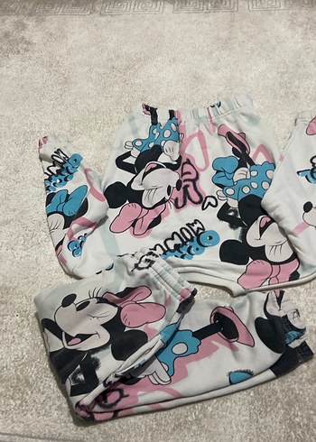 Kız Çocuk Baskılı Rahat Takım - Görsel 6