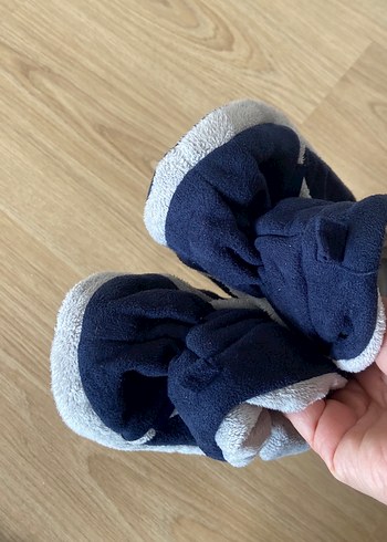 Mavi Erkek Çocuk Sıcak Ev Terliği - Görsel 8