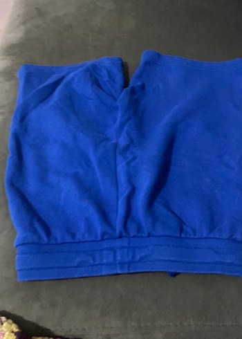 Erkek Mavi Rahat Kesim Şort - Görsel 5