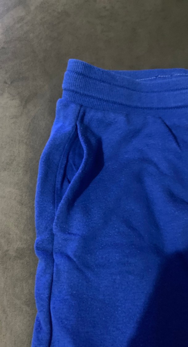 Erkek Mavi Rahat Kesim Şort - Görsel 2