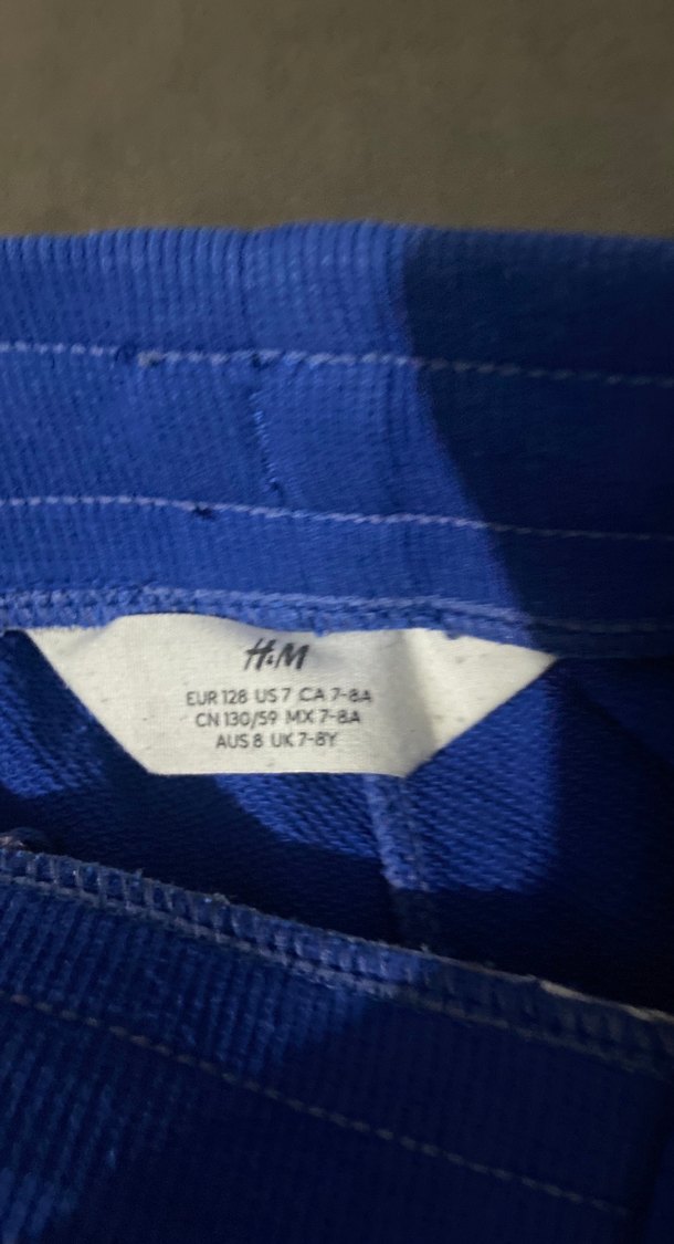 Erkek Mavi Rahat Kesim Şort - Görsel 4