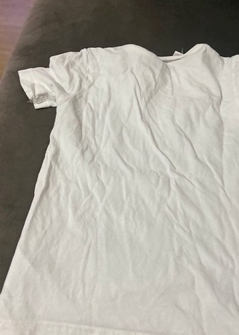 Beyaz Adidas Kız Tişörtü Kısa Kollu - Görsel 6