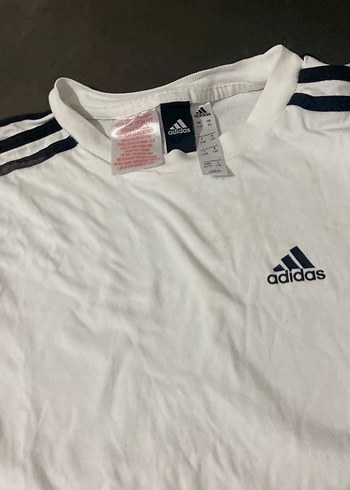 Beyaz Adidas Kız Tişörtü Kısa Kollu - Görsel 3