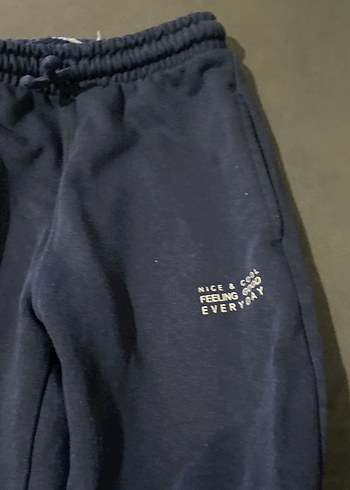 Lacivert Erkek Çocuk Sweatpant Rahat Kesim - Görsel 2