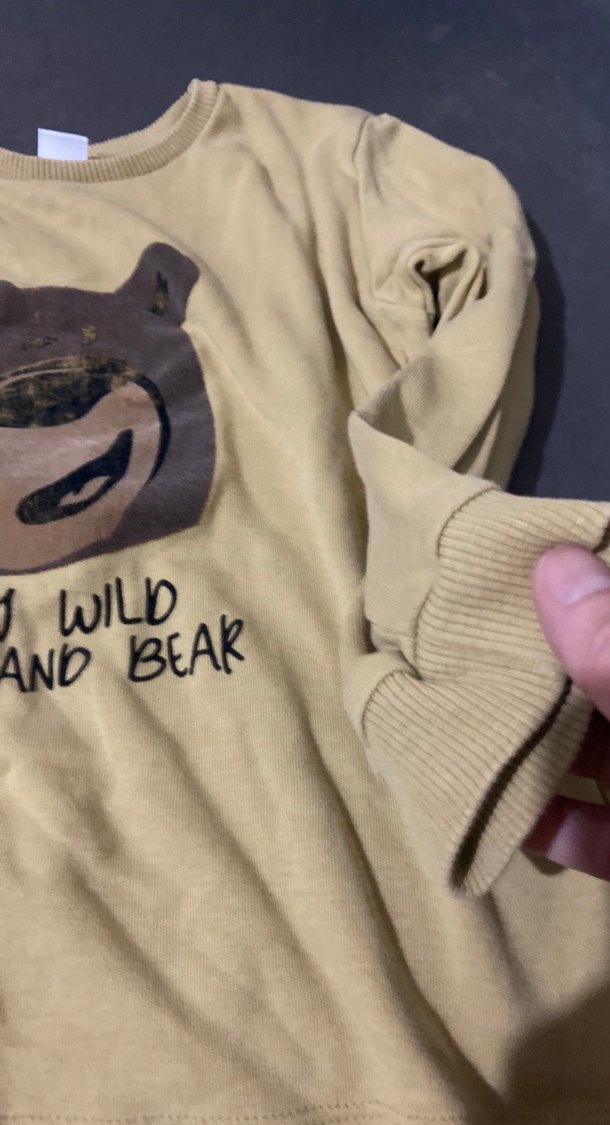 Kahverengi Baskılı Erkek Sweatshirt - Görsel 2