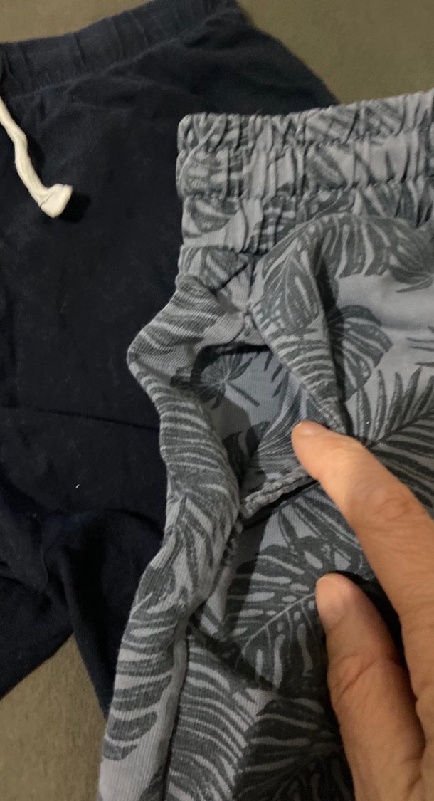 Gri Desenli Erkek Şort - Görsel 4