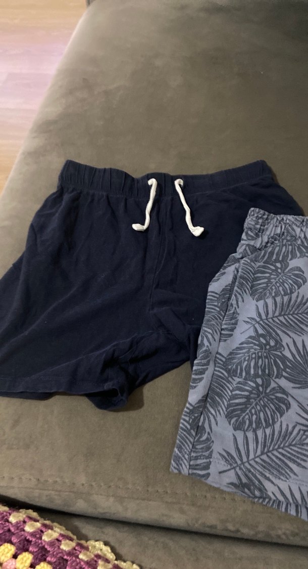 Gri Desenli Erkek Şort - Görsel 2