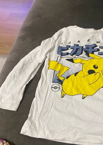 Sarı Pamuklu Uzun Kollu Erkek Çocuk Tişört - Görsel 2