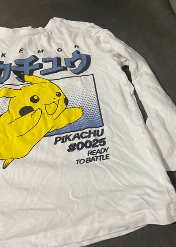 Sarı Pamuklu Uzun Kollu Erkek Çocuk Tişört - Görsel 3