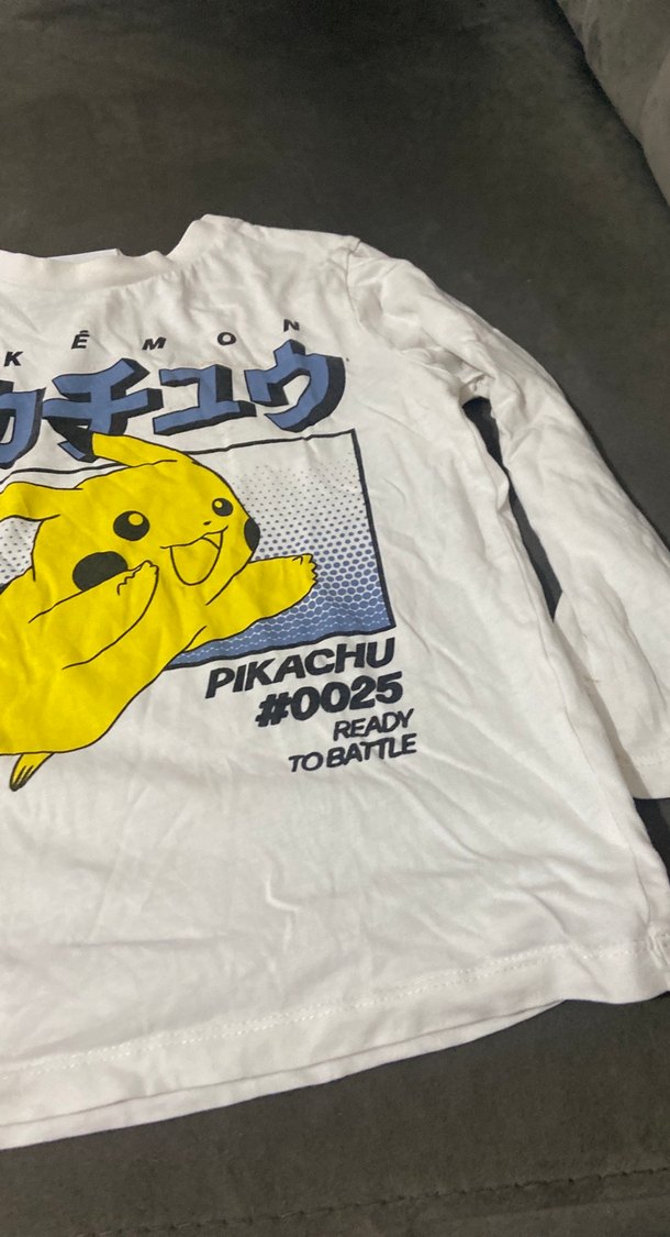 Sarı Pamuklu Uzun Kollu Erkek Çocuk Tişört - Görsel 3