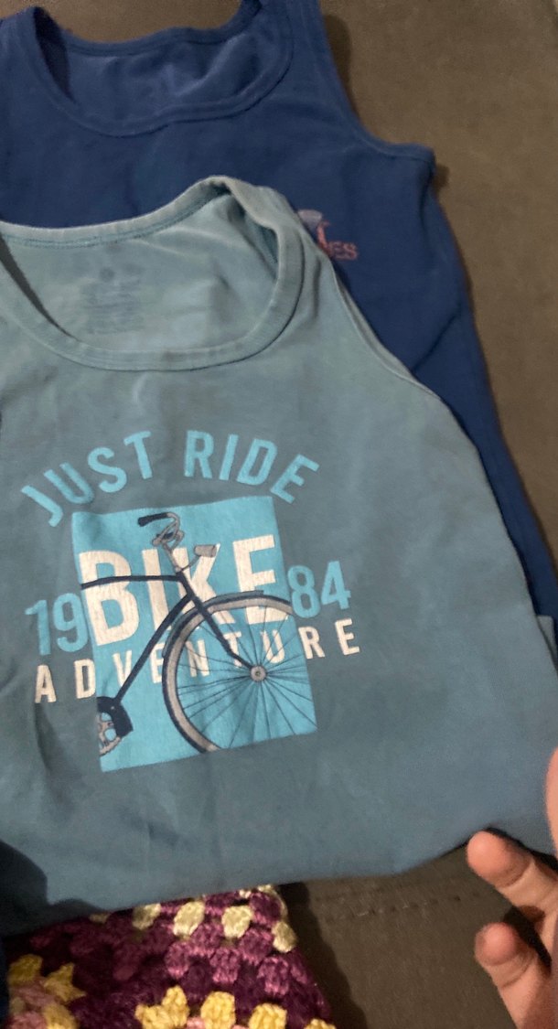 Baskılı Çocuk Atlet 4'lü Set Mavi Gri - Görsel 5