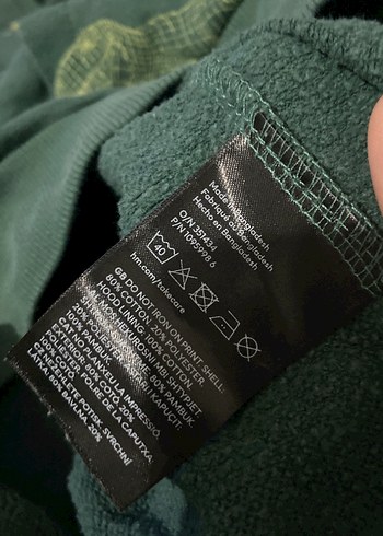 Kapüşonlu Erkek Sweatshirt - Gri Dinazor Desenli - Görsel 5