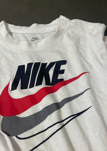 Nike Beyaz Erkek Çocuk Kısa Kollu Tişört - Görsel 4