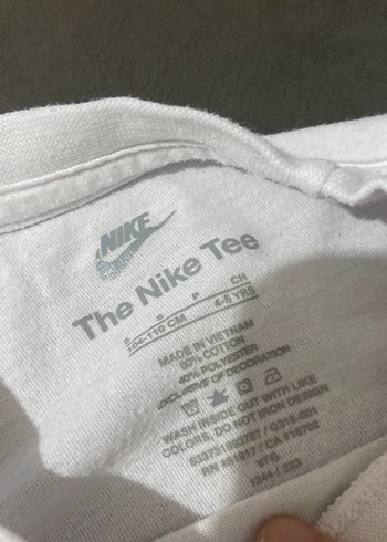 Nike Beyaz Erkek Çocuk Kısa Kollu Tişört - Görsel 5