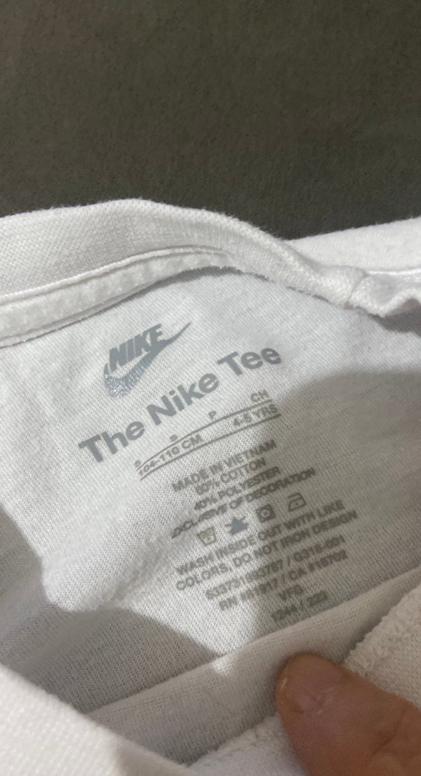 Nike Beyaz Erkek Çocuk Kısa Kollu Tişört - Görsel 5