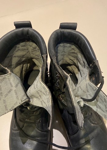 Gri Deri Tokalı Erkek Botları - Görsel 3