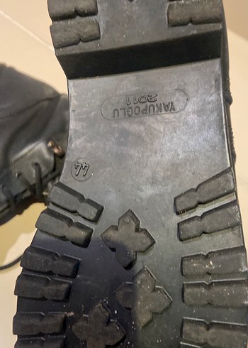 Gri Deri Tokalı Erkek Botları - Görsel 7