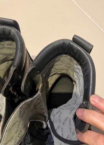 Gri Deri Tokalı Erkek Botları - Görsel 12